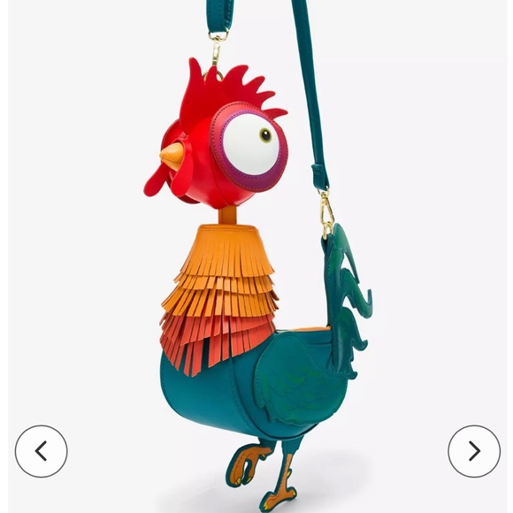 Loungefly  NWT Disney Moana Hei Hei Figural
Crossbody Bag - Picture 2 of 8